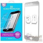 Стекло защитное 3D Krutoff Group для iPhone 6 (white) Стекло защитное 3D Krutoff Group для iPhone 6 (white)