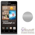 Накладка силиконовая для Huawei Ascend G6 прозрачно-черная Накладка силиконовая для Huawei Ascend G6 прозрачно-черная