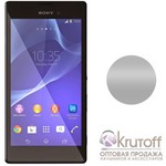 Накладка силиконовая для Sony T3 прозрачно-черная Накладка силиконовая для Sony T3 прозрачно-черная