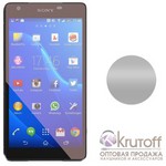 Накладка силиконовая для Sony Z2 Compact прозрачно-черная Накладка силиконовая для Sony Z2 Compact прозрачно-черная