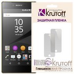 Защитная пленка для Sony Xperia Z5 Compact глянцевая Krutoff Защитная пленка для Sony Xperia Z5 Compact глянцевая Krutoff