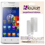 Защитная пленка для Lenovo A1000 глянцевая Krutoff Защитная пленка для Lenovo A1000 глянцевая Krutoff