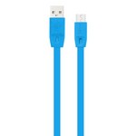 USB кабель micro REMAX Full Speed RC-001m (2m) blue USB кабель micro REMAX Full Speed RC-001m (2m) blue