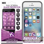Защитное стекло для iPhone 6 Plus/6S Plus Full Screen White Защитное стекло для iPhone 6 Plus/6S Plus Full Screen White