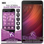 Защитное стекло для Xiaomi Redmi Note 4 Full Screen Krutoff White Защитное стекло для Xiaomi Redmi Note 4 Full Screen Krutoff White