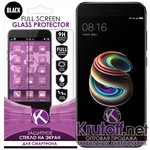 Защитное стекло для Xiaomi Redmi Note 4X Full Screen Krutoff Black Защитное стекло для Xiaomi Redmi Note 4X Full Screen Krutoff Black