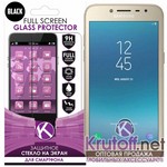 Защитное стекло для Samsung Galaxy J2 2018 (SM-J250F) Full Screen Krutoff Black Защитное стекло для Samsung Galaxy J2 2018 (SM-J250F) Full Screen Krutoff Black