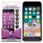 Стекло защитное Full Glue Krutoff для iPhone 7 Plus/8 Plus черное Стекло защитное Full Glue Krutoff для iPhone 7 Plus/8 Plus черное