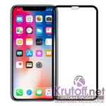 Стекло защитное Full Glue для iPhone X черное (без упаковки) Стекло защитное Full Glue для iPhone X черное (без упаковки)