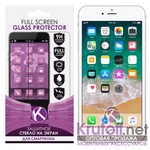 Стекло защитное Full Glue Krutoff для iPhone 6 Plus/6S Plus белое Стекло защитное Full Glue Krutoff для iPhone 6 Plus/6S Plus белое