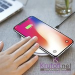 Беспроводное зарядное устройство Promate AuraPad-3, 10W (white) Беспроводное зарядное устройство Promate AuraPad-3, 10W (white)