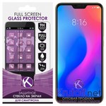 Стекло защитное Full Screen Krutoff для Xiaomi A2 Lite черное Стекло защитное Full Screen Krutoff для Xiaomi A2 Lite черное