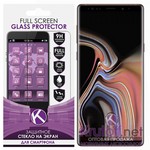 Стекло защитное Full Screen Krutoff для Samsung Galaxy Note 9 черное Стекло защитное Full Screen Krutoff для Samsung Galaxy Note 9 черное