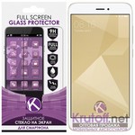 Стекло защитное Full Glue Krutoff для Xiaomi Redmi 4X белое Стекло защитное Full Glue Krutoff для Xiaomi Redmi 4X белое