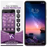 Стекло защитное Full Glue Krutoff для Xiaomi Redmi Note 6 Pro черное Стекло защитное Full Glue Krutoff для Xiaomi Redmi Note 6 Pro черное