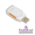 Картридер OXION белый, поддержка форматов SD, SDHC, RS MMC, Micro SD, M2, MS PRO Duo, Mini sd до 64 Гб USB 2.0 (OCR013WH) Картридер OXION белый, поддержка форматов SD, SDHC, RS MMC, Micro SD, M2, MS PRO Duo, Mini sd до 64 Гб USB 2.0 (OCR013WH)
