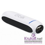 Аккумулятор внешний резервный Ubik Light 2600mAh, USB выход 1A, черный Аккумулятор внешний резервный Ubik Light 2600mAh, USB выход 1A, черный