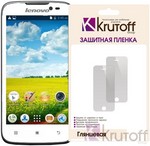 Пленка защитная для Lenovo A516 глянцевая Krutoff Пленка защитная для Lenovo A516 глянцевая Krutoff