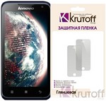 Пленка защитная для Lenovo A526 глянцевая Krutoff Пленка защитная для Lenovo A526 глянцевая Krutoff