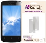 Пленка защитная для Lenovo A690 глянцевая Krutoff Пленка защитная для Lenovo A690 глянцевая Krutoff