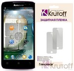 Пленка защитная для Lenovo A800 глянцевая Krutoff Пленка защитная для Lenovo A800 глянцевая Krutoff
