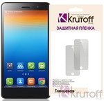 Пленка защитная для Lenovo S860 глянцевая Krutoff Пленка защитная для Lenovo S860 глянцевая Krutoff