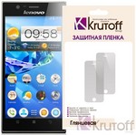 Пленка защитная для Lenovo K900 глянцевая Krutoff Пленка защитная для Lenovo K900 глянцевая Krutoff