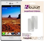 Пленка защитная для LG Optimus L9 (P705) глянцевая Krutoff Пленка защитная для LG Optimus L9 (P705) глянцевая Krutoff