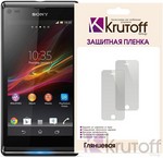 Пленка защитная для Sony Xperia L глянцевая Пленка защитная для Sony Xperia L глянцевая