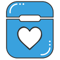 Чехлы для наушников Clear Case Для влюбленных Чехлы для наушников Clear Case Для влюбленных