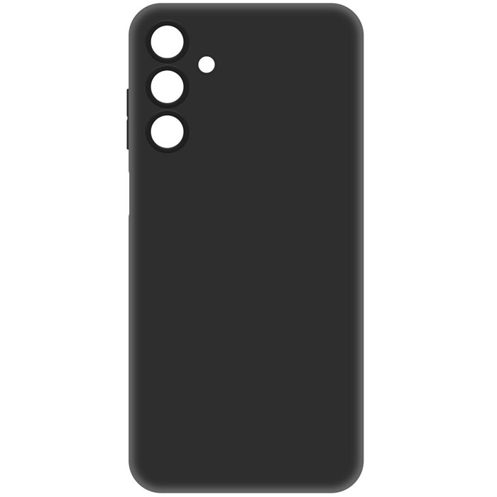 Чехол-накладка Krutoff Soft Case для Samsung Galaxy A15 черный - фото 1007757