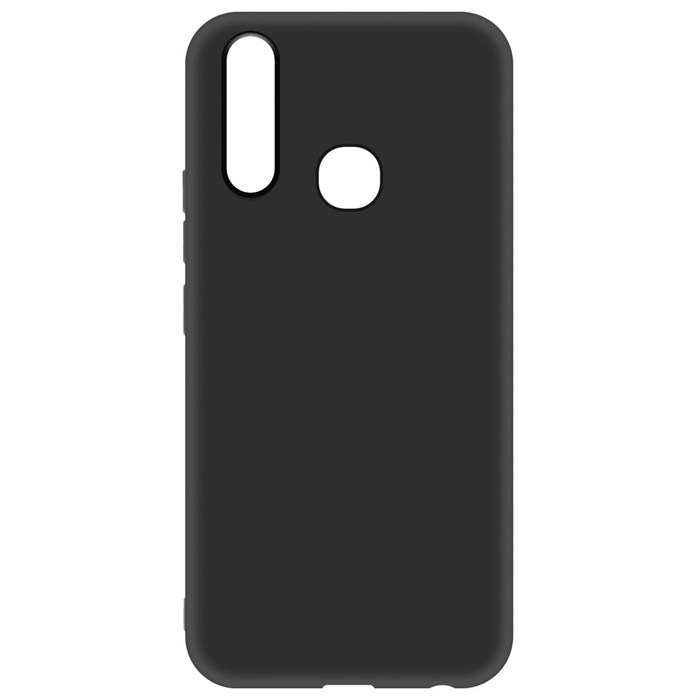 Чехол-накладка Krutoff Soft Case для Vivo Y12 черный - фото 1007797