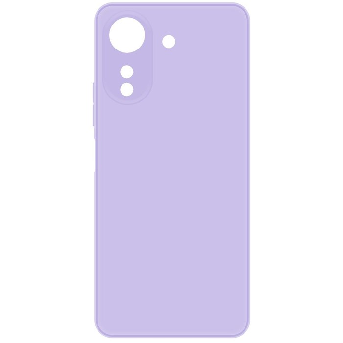 Чехол-накладка Krutoff Silicone Case для Xiaomi Redmi 13C/Poco C65 лаванда - фото 1007841