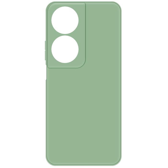 Чехол-накладка Krutoff Silicone Case для Honor X7b зелёный - фото 1008013