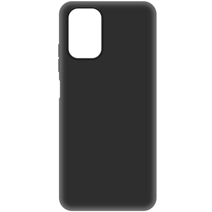Чехол-накладка Krutoff Soft Case для Xiaomi Redmi Note 10/10s черный - фото 1008090