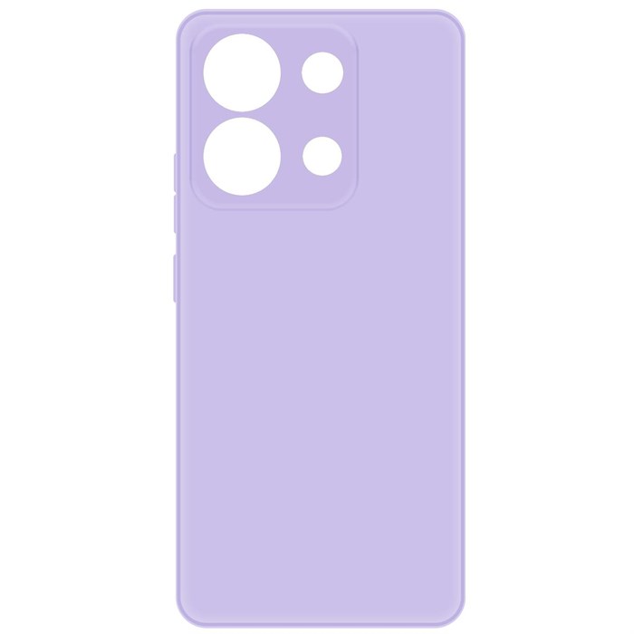 Чехол-накладка Krutoff Silicone Case для Xiaomi Redmi Note 13 4G лаванда - фото 1008221