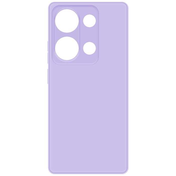 Чехол-накладка Krutoff Silicone Case для Xiaomi Redmi Note 13 Pro 4G лаванда - фото 1008433