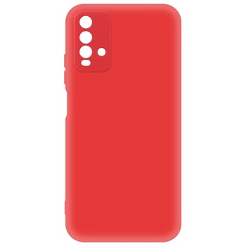 Чехол-накладка Krutoff Silicone Case для Xiaomi Redmi 9T (красный) - фото 121420