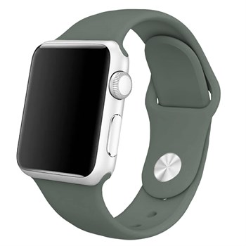 Ремешок Krutoff Silicone для Apple Watch 42/44mm (dark olive) 29 - фото 128601