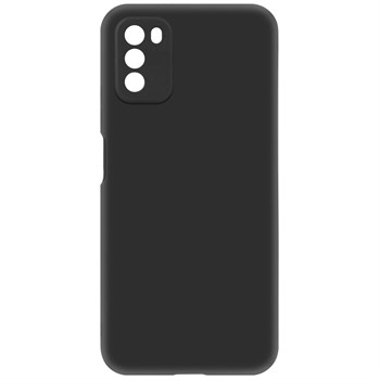 Чехол-накладка Krutoff Soft Case для Xiaomi POCO M3 черный - фото 166362