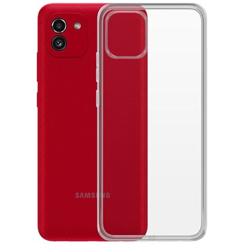 Чехол-накладка Krutoff Clear Case для Samsung Galaxy A03 (A035) - фото 186410