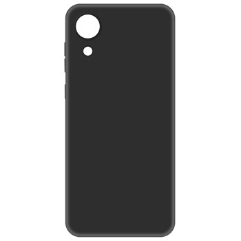 Чехол-накладка Krutoff Soft Case для Samsung Galaxy A03 Core (A032) черный - фото 221251