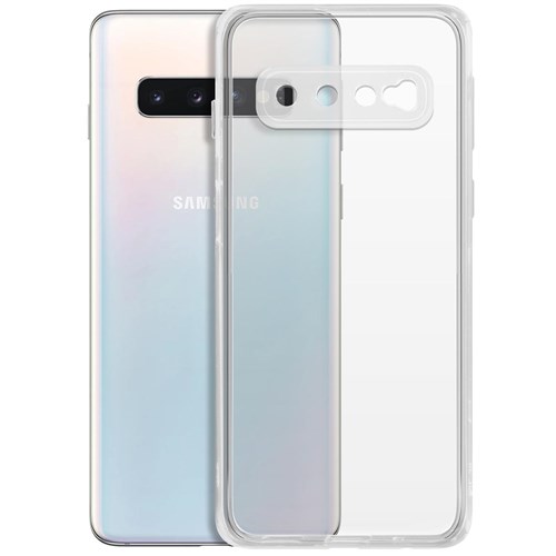 Чехол-накладка Krutoff Clear Case для Samsung Galaxy S10 - фото 248908