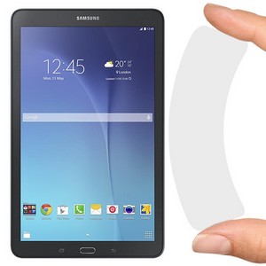 Стекло защитное гибридное Krutoff для Samsung Galaxy Tab E (9.6") SM-T560/T561 - фото 42100