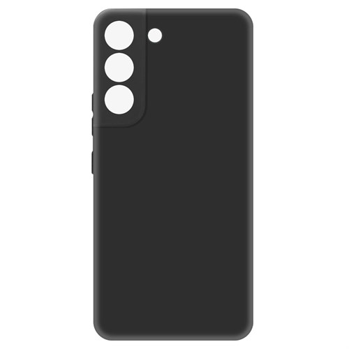 Чехол-накладка Krutoff Soft Case для Samsung Galaxy S22 черный - фото 364036