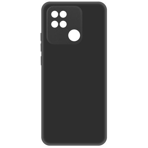 Чехол-накладка Krutoff Soft Case для Xiaomi Redmi 10A черный - фото 364048