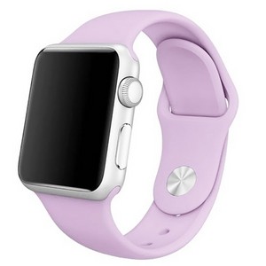 Ремешок Krutoff Silicone для Apple Watch 38/40mm (purple) - фото 44304