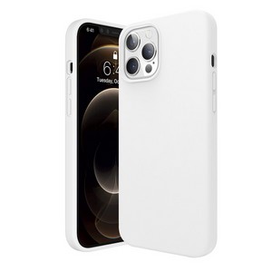Чехол-накладка Krutoff Silicone Case для iPhone 12 Pro Max (white) 9 - фото 47871
