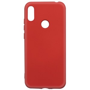 Чехол-накладка Krutoff Silicone Case для Huawei Y6 (2019)/ Y6s/ Honor 8A/ 8A Pro/ 8A Prime красный - фото 49394