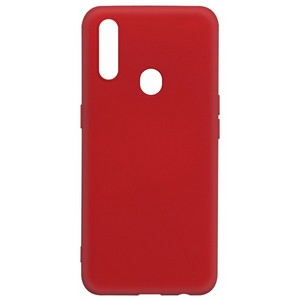 Чехол-накладка Krutoff Silicone Case для OPPO A31 красный - фото 49443